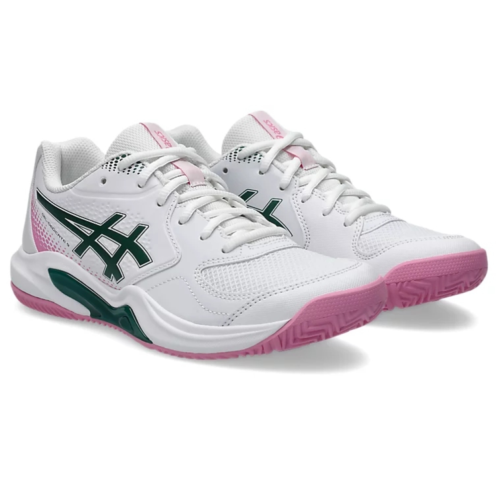 Кросівки жіночі Asics Dedicate 9 padel White/Jewel Green 1042A318-100 Кросівки жіночі Asics Dedicate 9 padel White/Jewel Green 1042A318-100