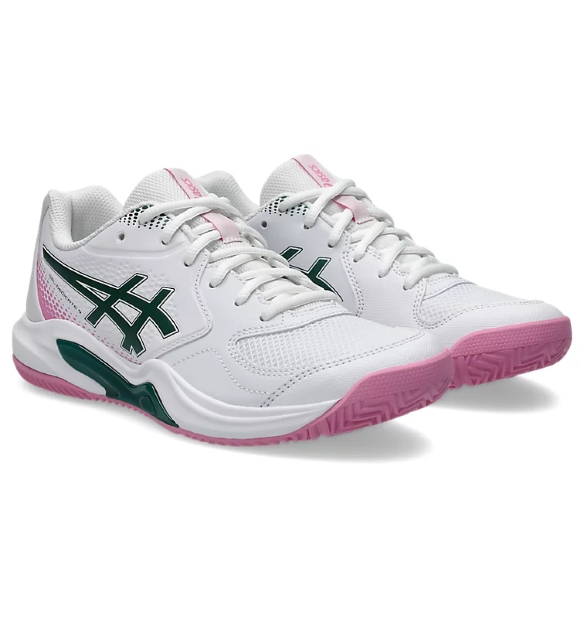 Кросівки жіночі Asics Dedicate 9 padel White/Jewel Green