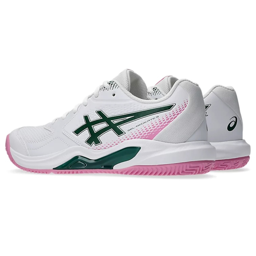 Кросівки жіночі Asics Dedicate 9 padel White/Jewel Green 1042A318-100 Кросівки жіночі Asics Dedicate 9 padel White/Jewel Green 1042A318-100