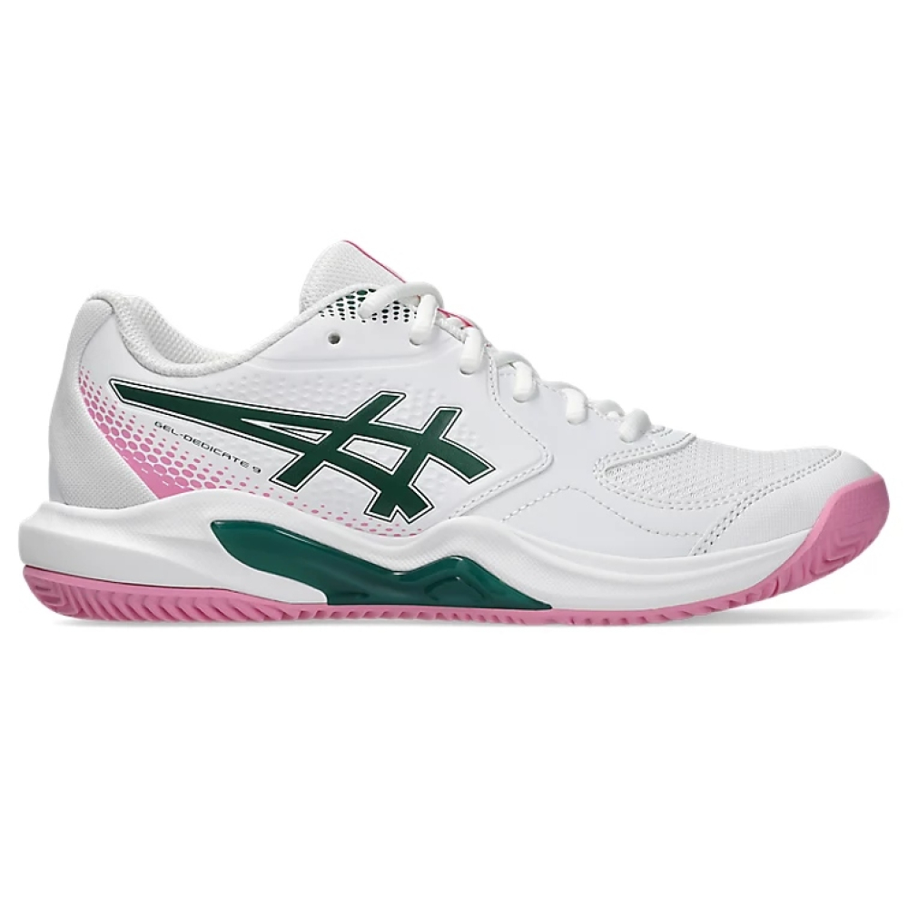 Кросівки жіночі Asics Dedicate 9 padel White/Jewel Green 1042A318-100 Кросівки жіночі Asics Dedicate 9 padel White/Jewel Green 1042A318-100
