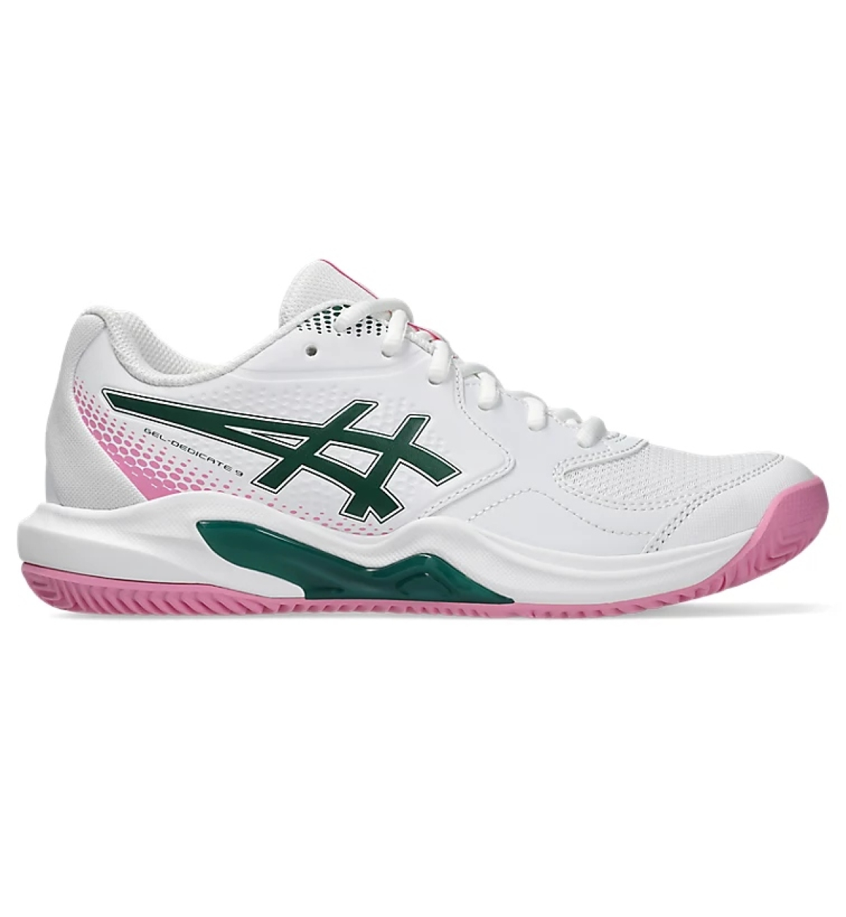 Кросівки жіночі Asics Dedicate 9 padel White/Jewel Green