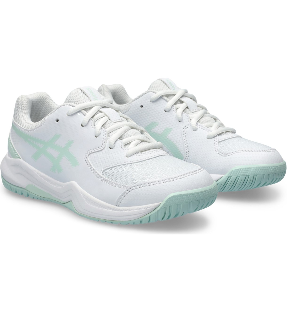 Кроссовки детские Asics GEL-Dedicate 8 white/light green