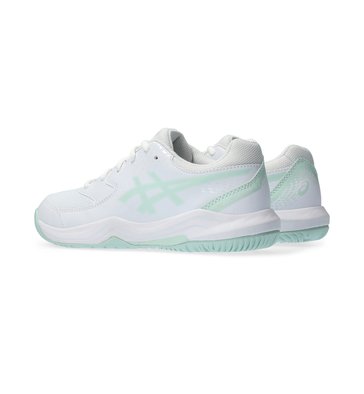 Кроссовки детские Asics GEL-Dedicate 8 white/light green