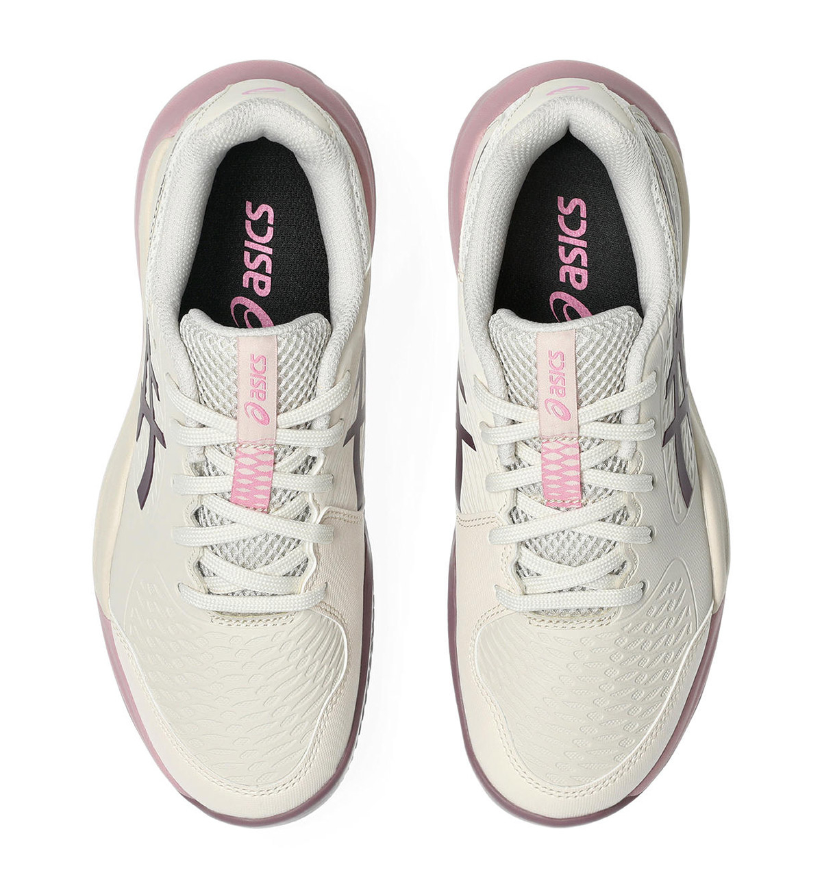 Кросівки дитячі Asics Gel-Resolution X GS Clay Soft Oat/Dark Aubergine