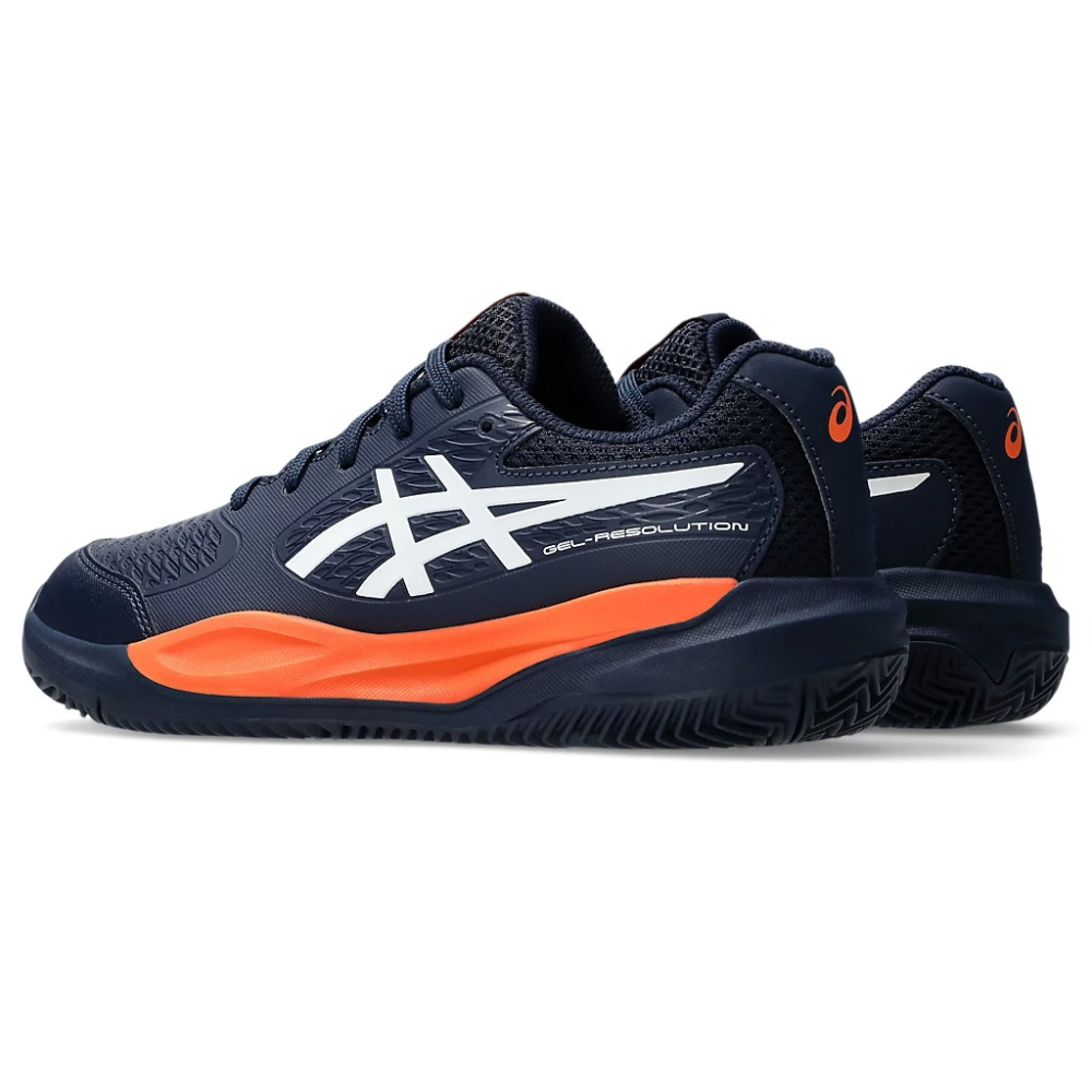 Кроссовки детские Asics GEL-Resolution X GS CLAY Midnight/White 1044A080-400 Кроссовки детские Asics GEL-Resolution X GS CLAY Midnight/White 1044A080-400