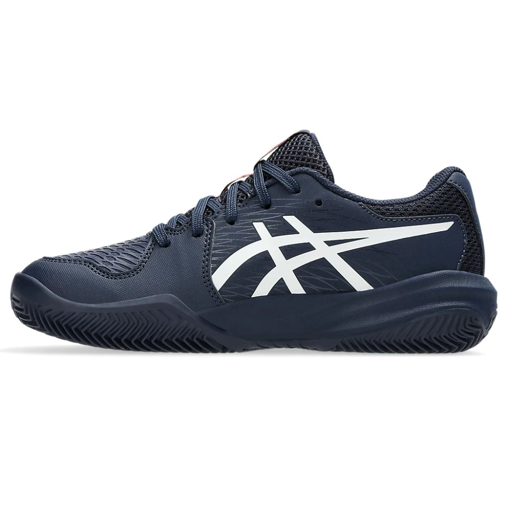Кроссовки детские Asics GEL-Resolution X GS CLAY Midnight/White 1044A080-400 Кроссовки детские Asics GEL-Resolution X GS CLAY Midnight/White 1044A080-400