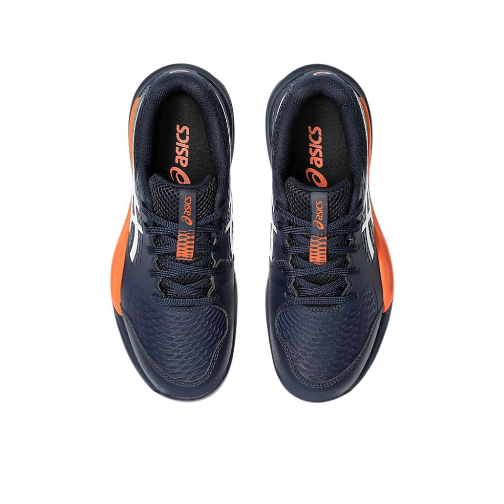 Кроссовки детские Asics GEL-Resolution X GS CLAY Midnight/White 1044A080-400 Кроссовки детские Asics GEL-Resolution X GS CLAY Midnight/White 1044A080-400