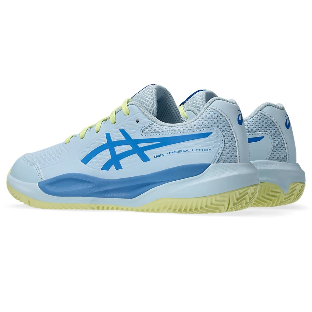Кроссовки детские Asics GEL-Resolution X GS CLAY Light Blue/Blue Coast 1044A080-401 Кроссовки детские Asics GEL-Resolution X GS CLAY Light Blue/Blue Coast 1044A080-401