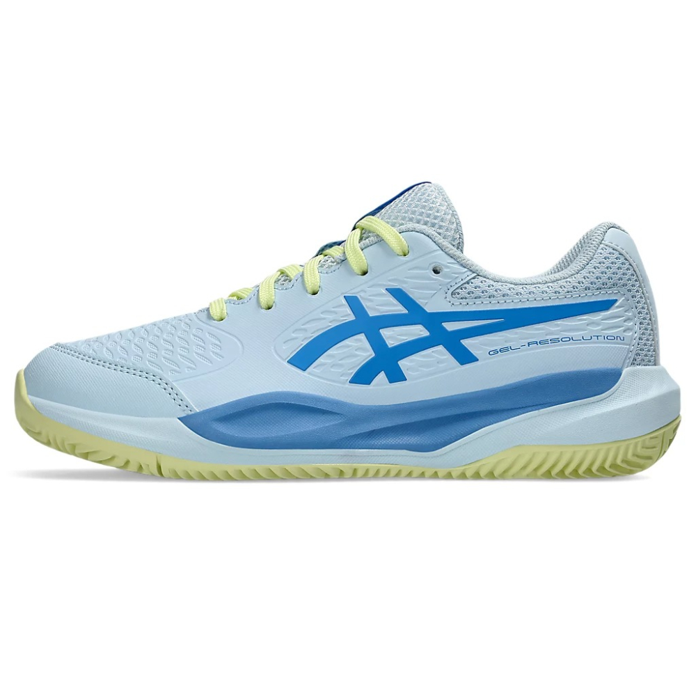 Кроссовки детские Asics GEL-Resolution X GS CLAY Light Blue/Blue Coast 1044A080-401 Кроссовки детские Asics GEL-Resolution X GS CLAY Light Blue/Blue Coast 1044A080-401