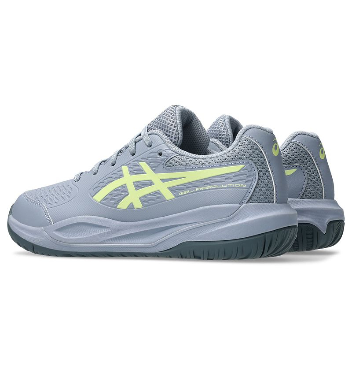 Кроссовки детские Gel-Resolution X GS Grey Blue/Pastachio