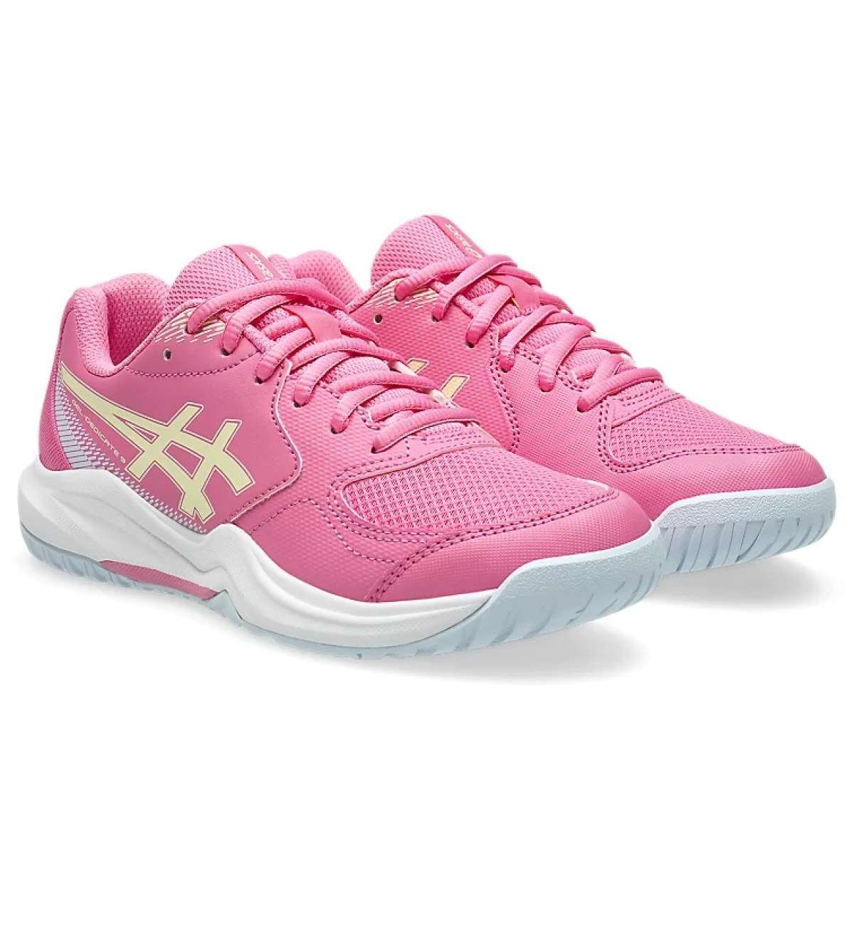 Кросівки дитячі Asics Gel-Dedicate 9 Dragon Fruit/Soft Yellow