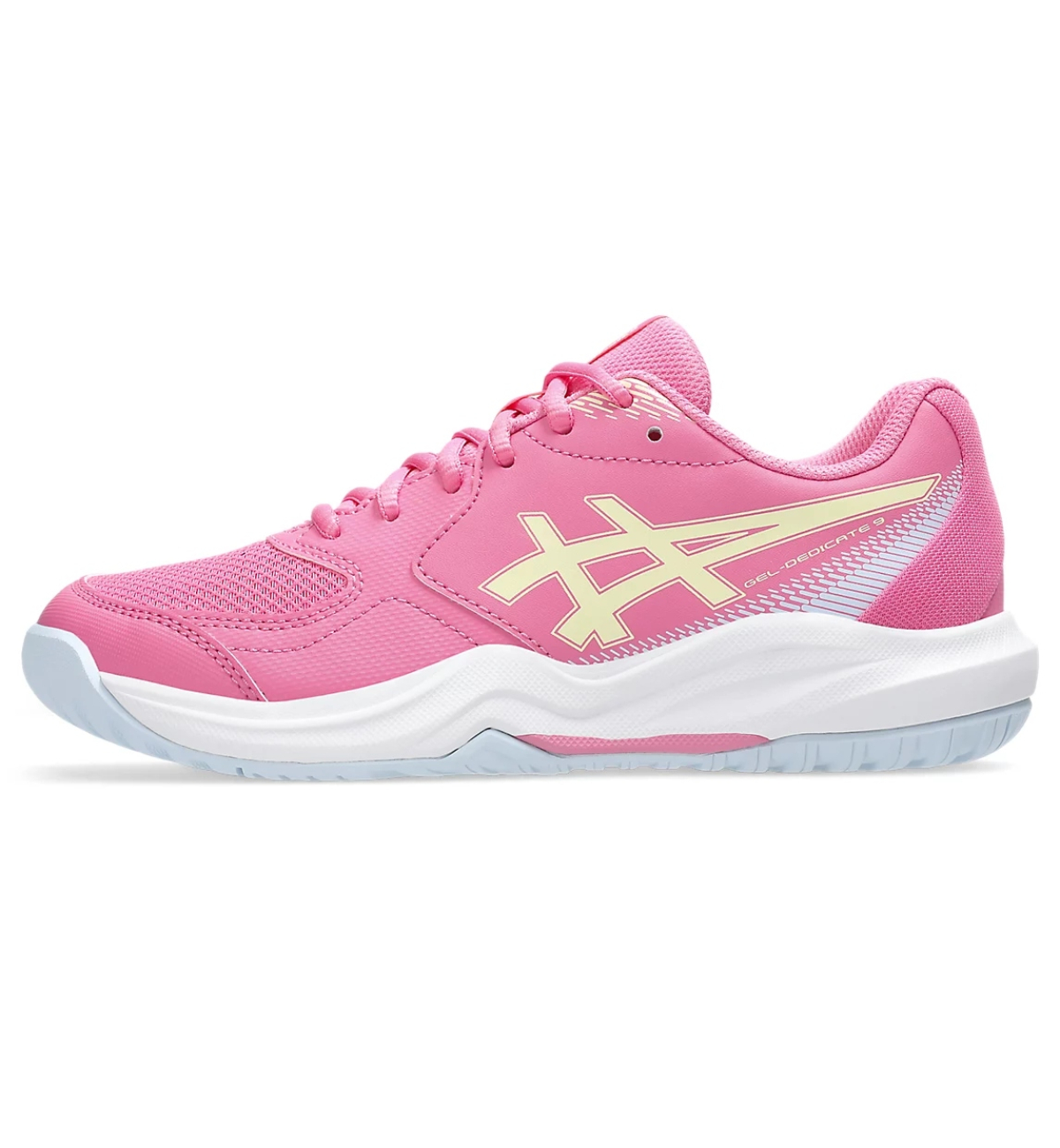 Кросівки дитячі Asics Gel-Dedicate 9 Dragon Fruit/Soft Yellow