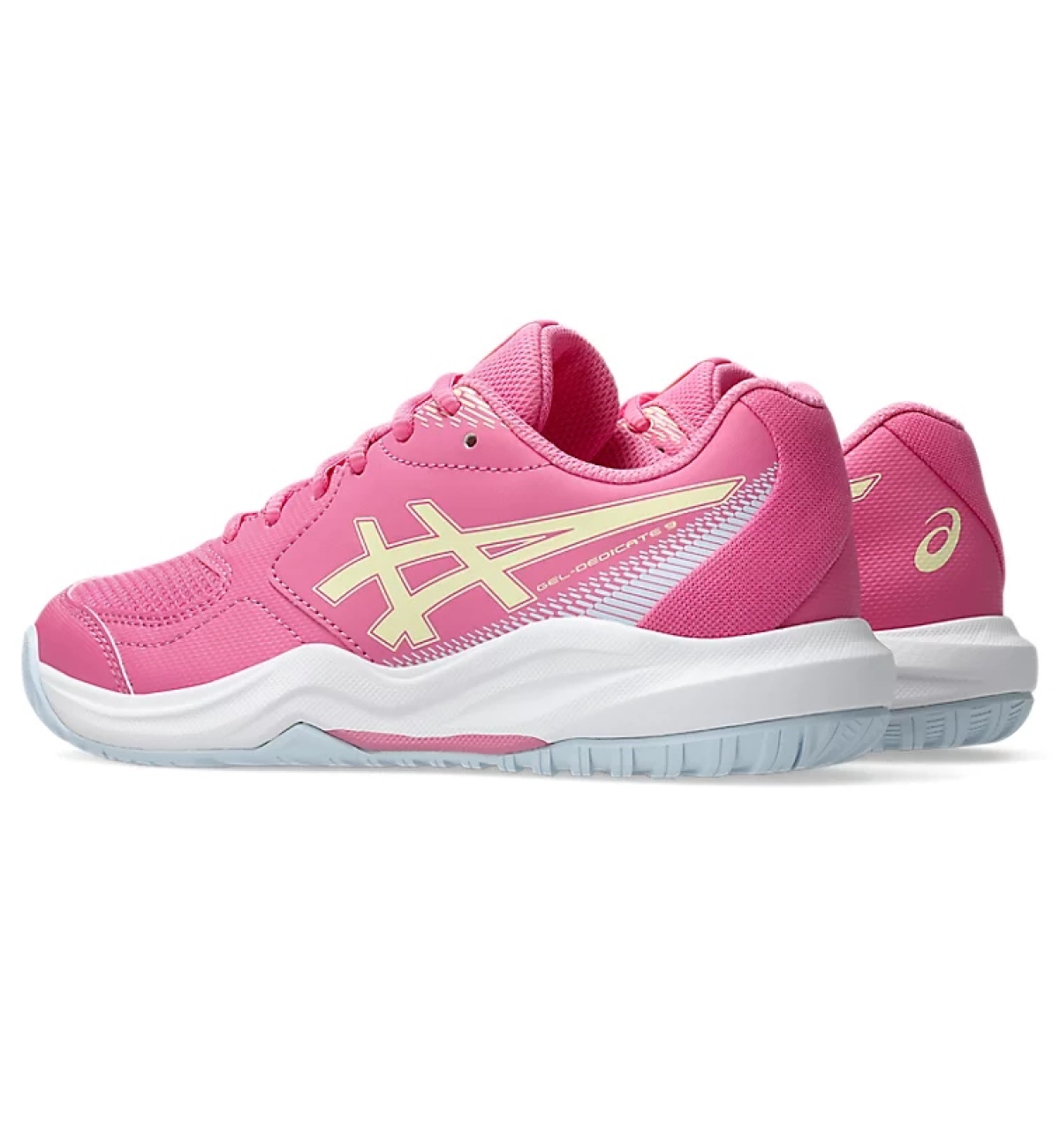 Кросівки дитячі Asics Gel-Dedicate 9 Dragon Fruit/Soft Yellow
