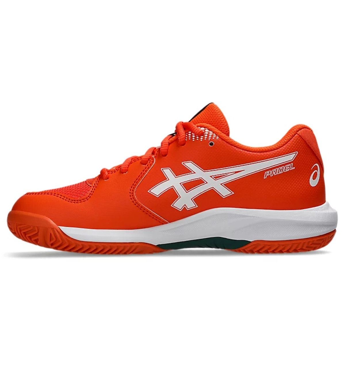 Кросівки дитячі Asics Gel-Dedicate 9 Padel Energy Orange/White