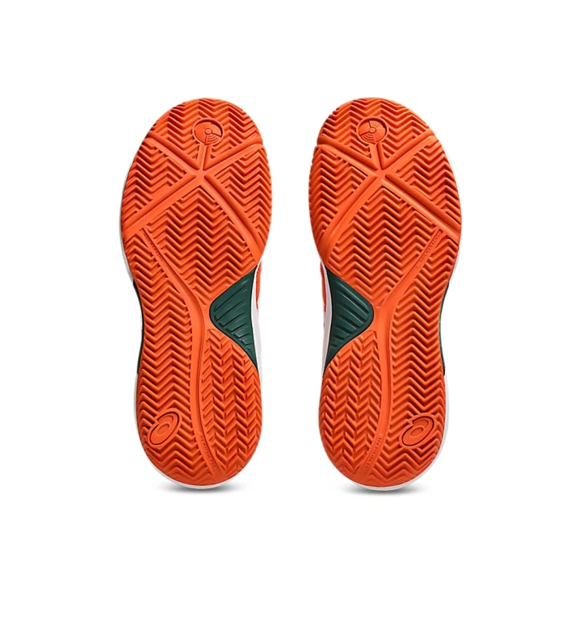 Кросівки дитячі Asics Gel-Dedicate 9 Padel Energy Orange/White