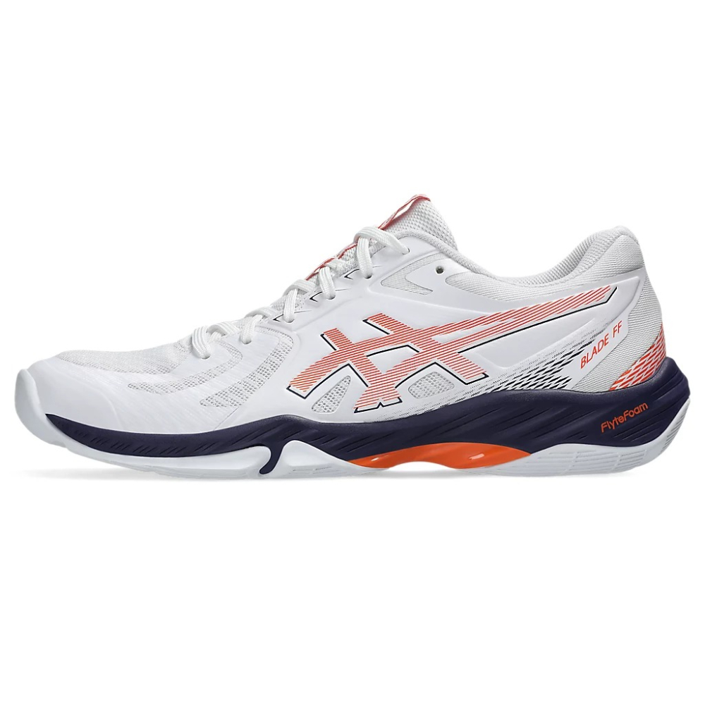 Кроссовки Asics Gel-Blade FF white/orange 1071A093-103 Кроссовки Asics Gel-Blade FF white/orange 1071A093-103