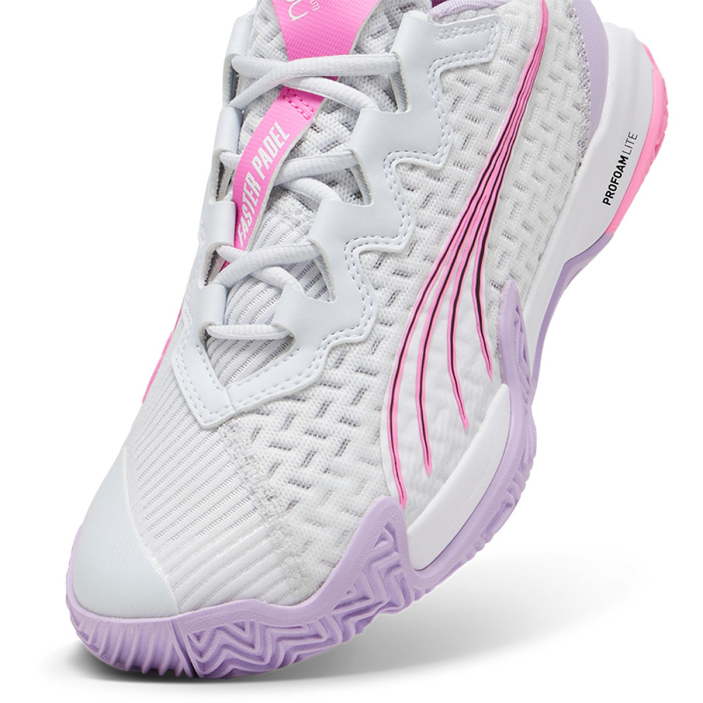Кроссовки женские для тенниса PUMA NOVA Elite WHITE/PURPLE 107785-01 Кроссовки женские для тенниса PUMA NOVA Elite WHITE/PURPLE 107785-01