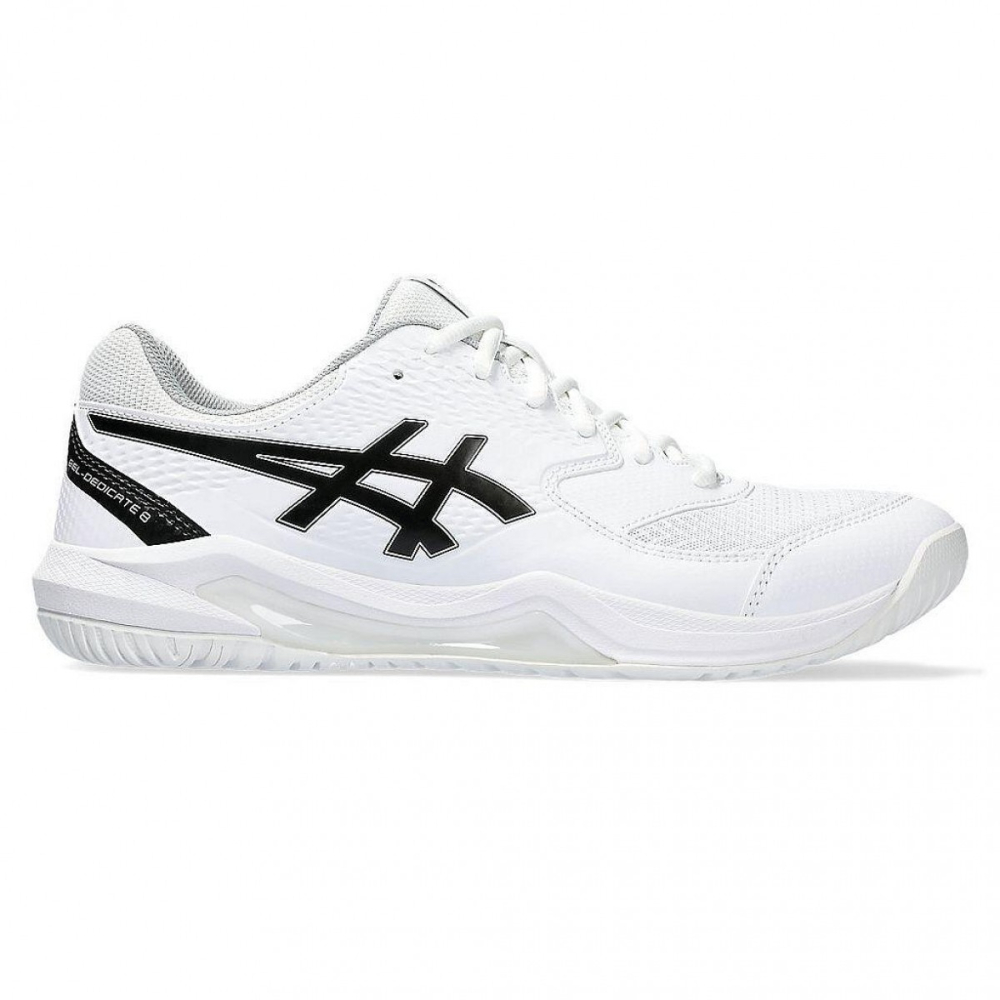 Кроссовки мужские Asics Gel-Dedicate 8 AC White/Black 1041A408-101 Кроссовки мужские Asics Gel-Dedicate 8 AC White/Black 1041A408-101