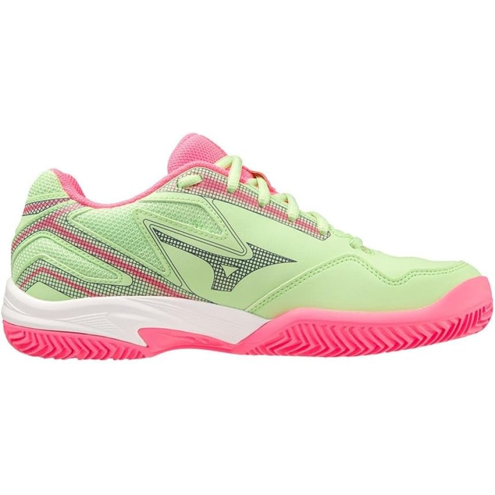 Кроссовки женские Mizuno Shoe Break Shot Padel White/Pink/Green 61GB2336-60 Кроссовки женские Mizuno Shoe Break Shot Padel White/Pink/Green 61GB2336-60