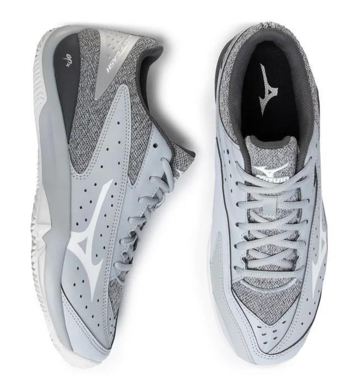 Кроссовки MIZUNO SHOE WAVE FLASH CC GREY/WHITE/DARK GREY