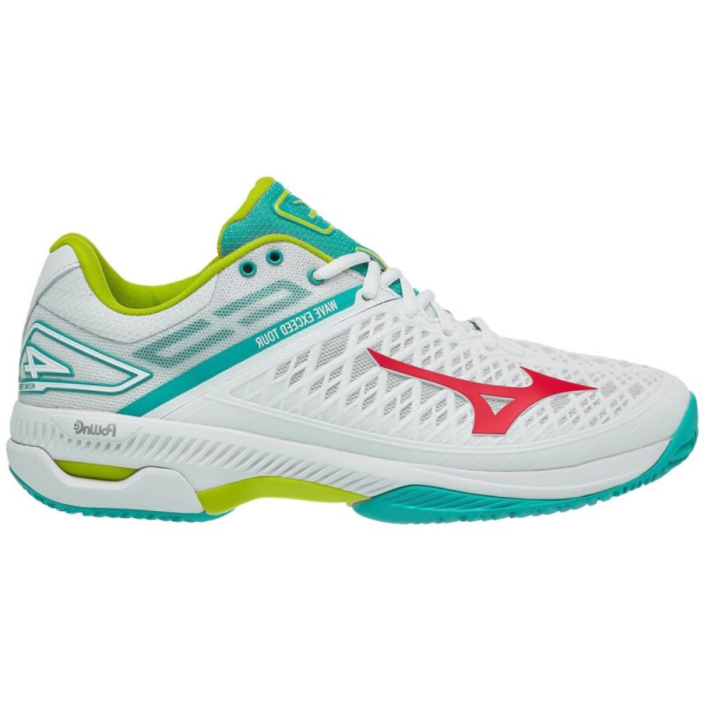 Кроссовки мужские Mizuno Wave Exceed Tour 4 Clay White 61GC2077-62 Кроссовки мужские Mizuno Wave Exceed Tour 4 Clay White 61GC2077-62