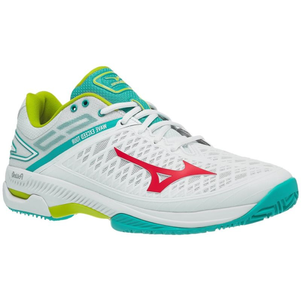 Кроссовки мужские Mizuno Wave Exceed Tour 4 Clay White 61GC2077-62 Кроссовки мужские Mizuno Wave Exceed Tour 4 Clay White 61GC2077-62