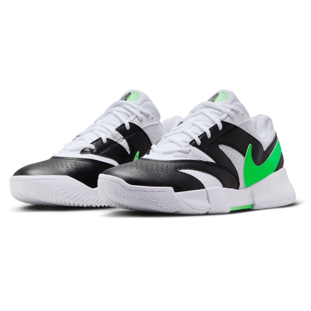 Кроссовки мужские для тенниса Nike Court Lite 4 black/white/green FD6574-105 Кроссовки мужские для тенниса Nike Court Lite 4 black/white/green FD6574-105