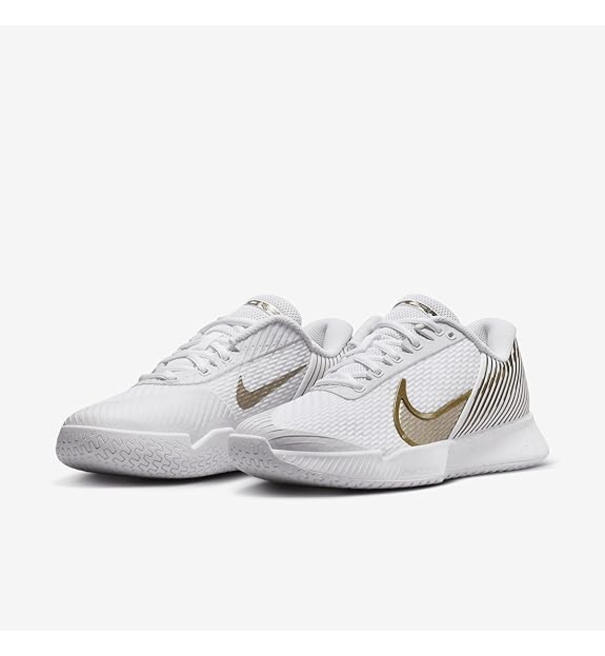 Кроссовки женские Nike ZOOM VAPOR PRO 2 HC white/gold