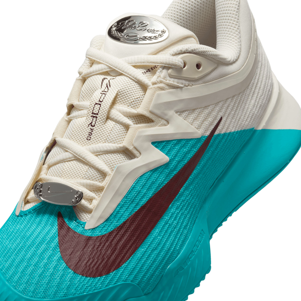 Кроссовки теннисные женские Nike Vapor Pro 3 Cly White/Ocean-Blue HQ6031-300 Кроссовки теннисные женские Nike Vapor Pro 3 Cly White/Ocean-Blue HQ6031-300