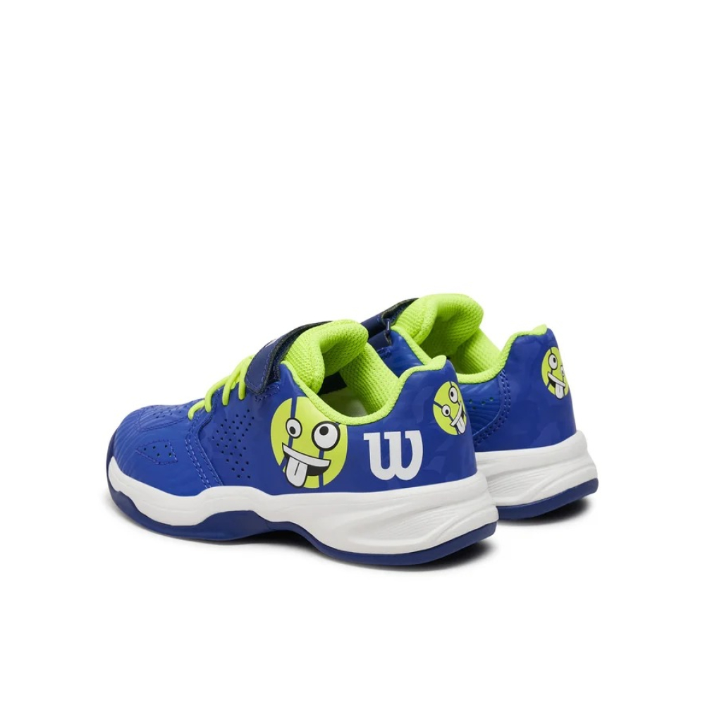 Кросівки дитячі Wilson KAOS EMO K Blue/Safety WRS331820 Кросівки дитячі Wilson KAOS EMO K Blue/Safety WRS331820