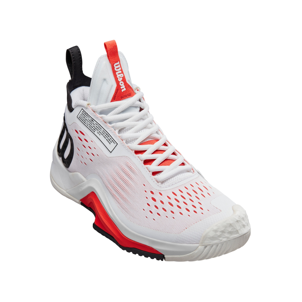 Кроссовки мужские Wilson Rush Pro Tour MID Wh/Bk/S WRS332040 Кроссовки мужские Wilson Rush Pro Tour MID Wh/Bk/S WRS332040