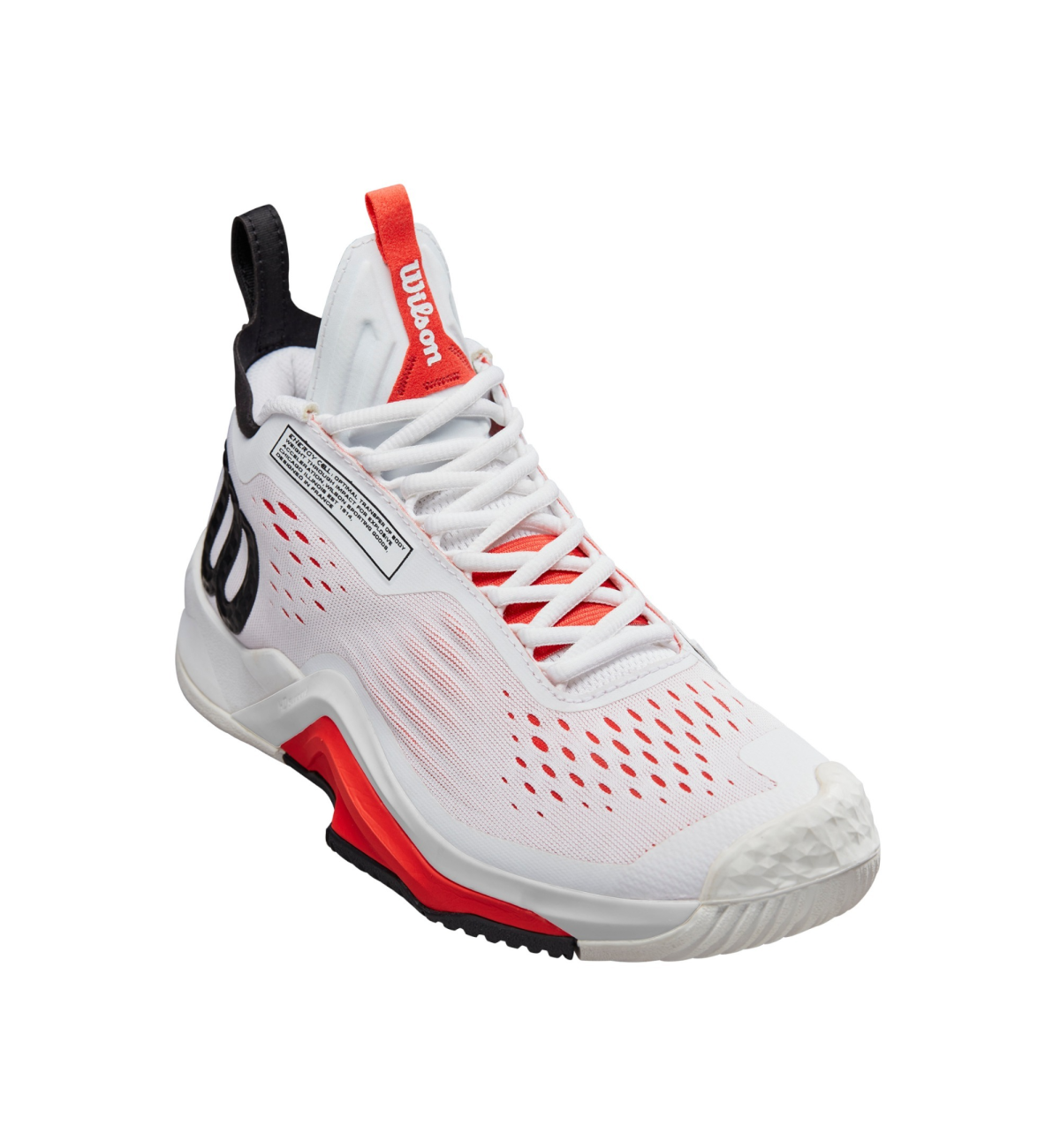 Кроссовки мужские Wilson Rush Pro Tour MID Wh/Bk/S