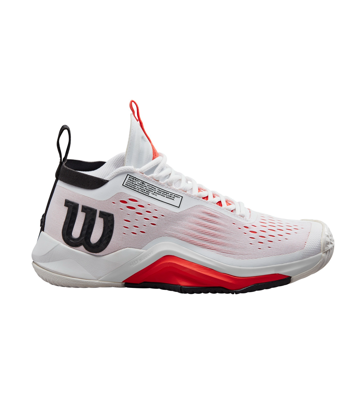 Кроссовки мужские Wilson Rush Pro Tour MID Wh/Bk/S