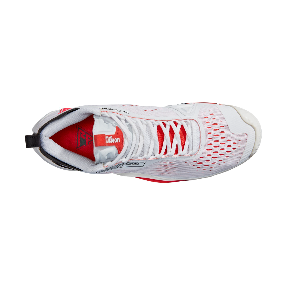 Кроссовки мужские Wilson Rush Pro Tour MID Wh/Bk/S WRS332040 Кроссовки мужские Wilson Rush Pro Tour MID Wh/Bk/S WRS332040