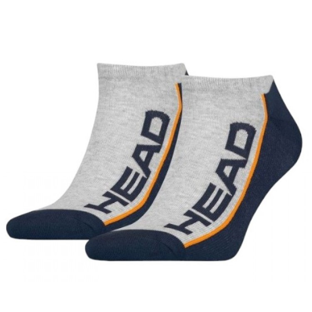 Носки Head Performance sneaker 2-pack grey/navy Носки Head Performance sneaker 2-pack grey/navy
