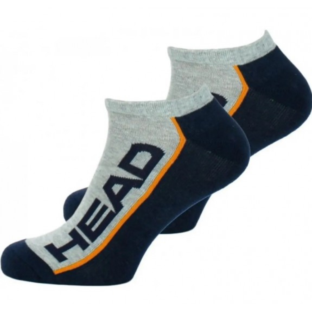 Носки Head Performance sneaker 2-pack grey/navy Носки Head Performance sneaker 2-pack grey/navy