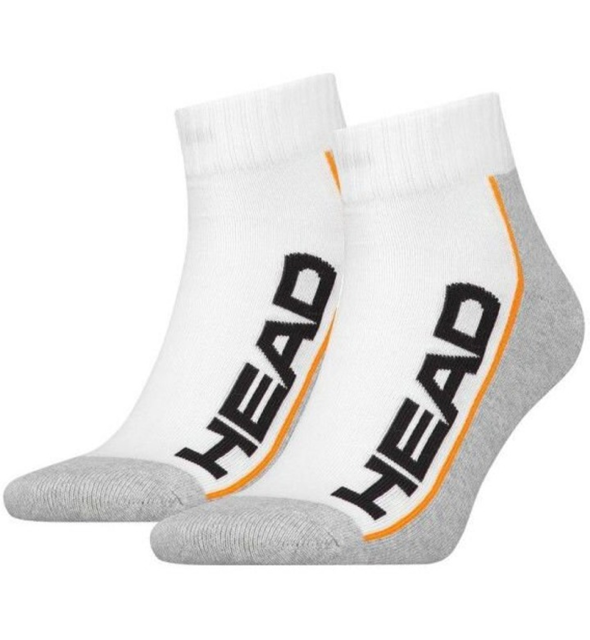 Носки Head Performance quarter 2-pack white/grey