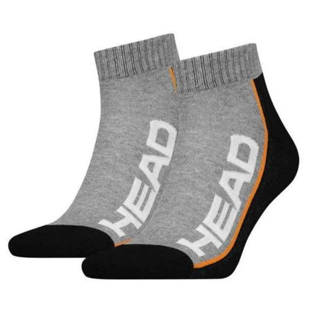 Носки Head Performance quarter 2-pack black/grey Носки Head Performance quarter 2-pack black/grey