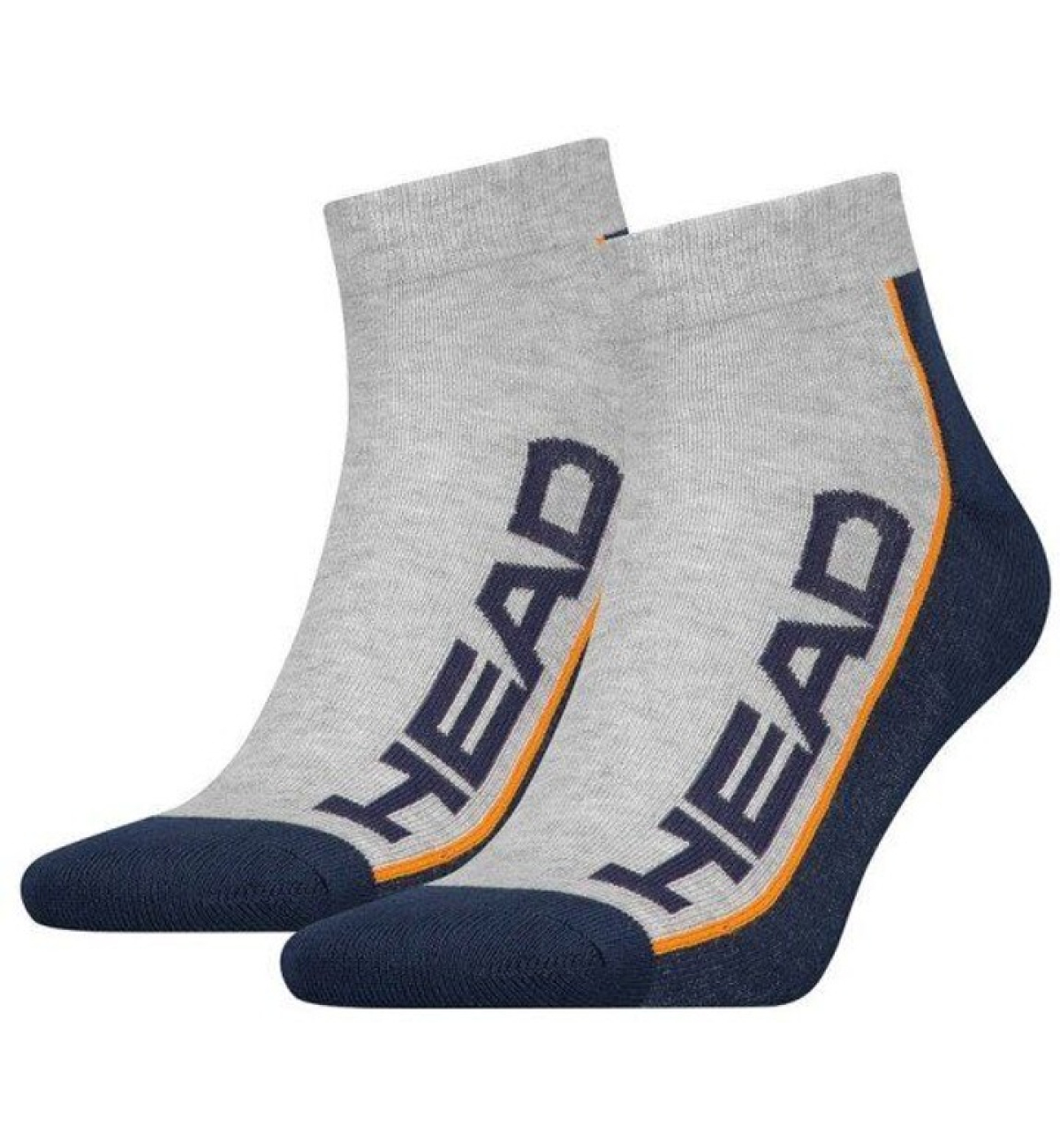Носки Head Performance quarter 2-pack grey/navy