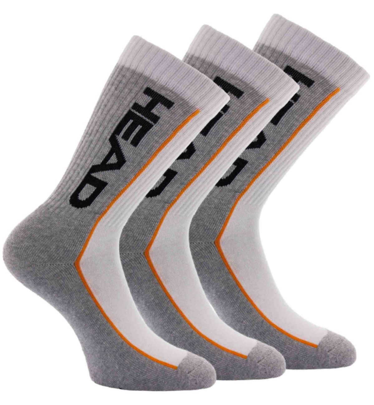 Носки Head Performance crew 3-pack white/grey
