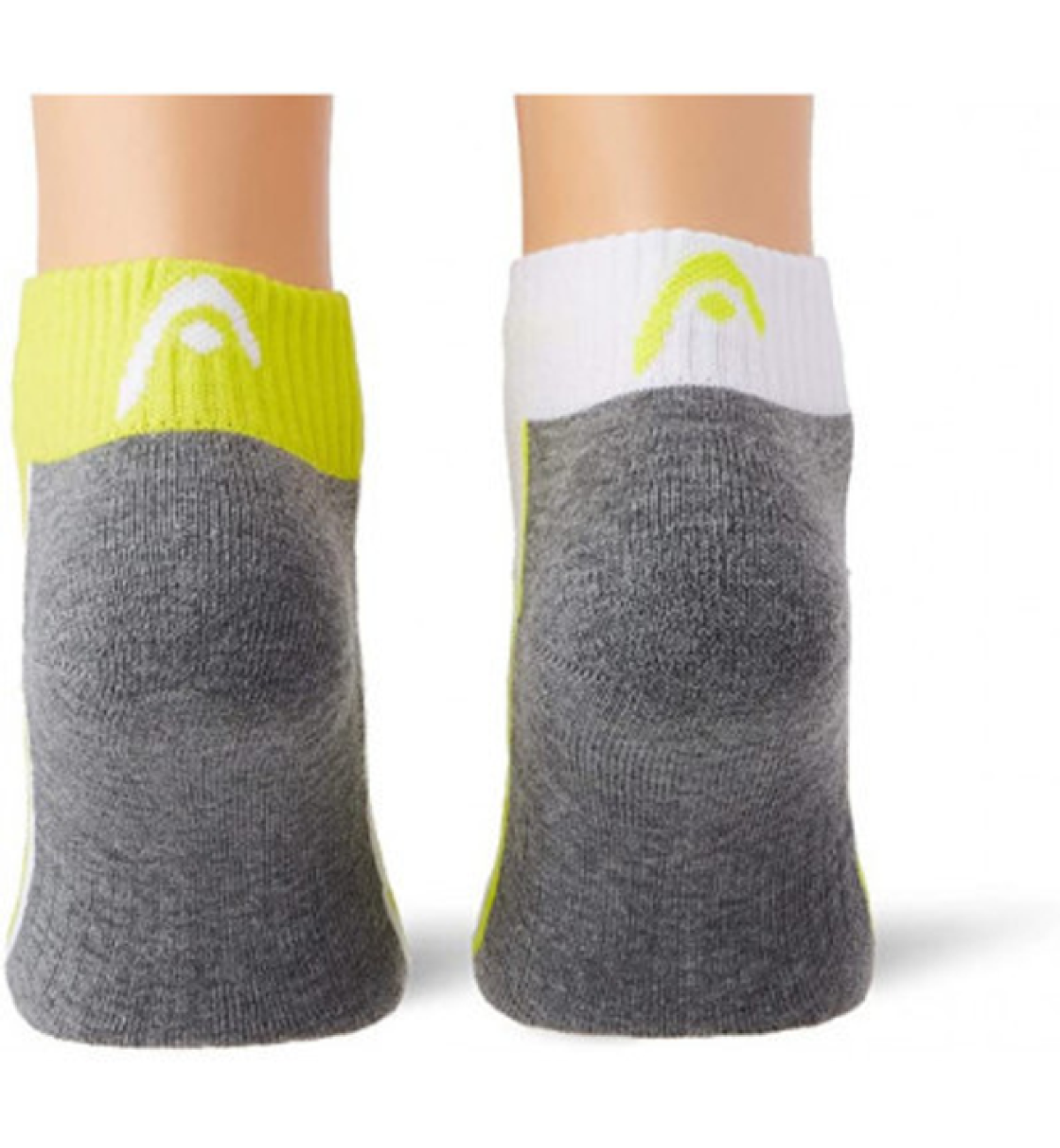 Носки Head Performance quarter 2-pack yellow/white/grey