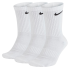Носки Nike Everday cush crew white 3 pair SX7664-100