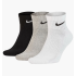 Носки Nike EVERYDAY CUSH ANKLE 3PR black/white/grey SX7667-964 Носки Nike EVERYDAY CUSH ANKLE 3PR black/white/grey SX7667-964
