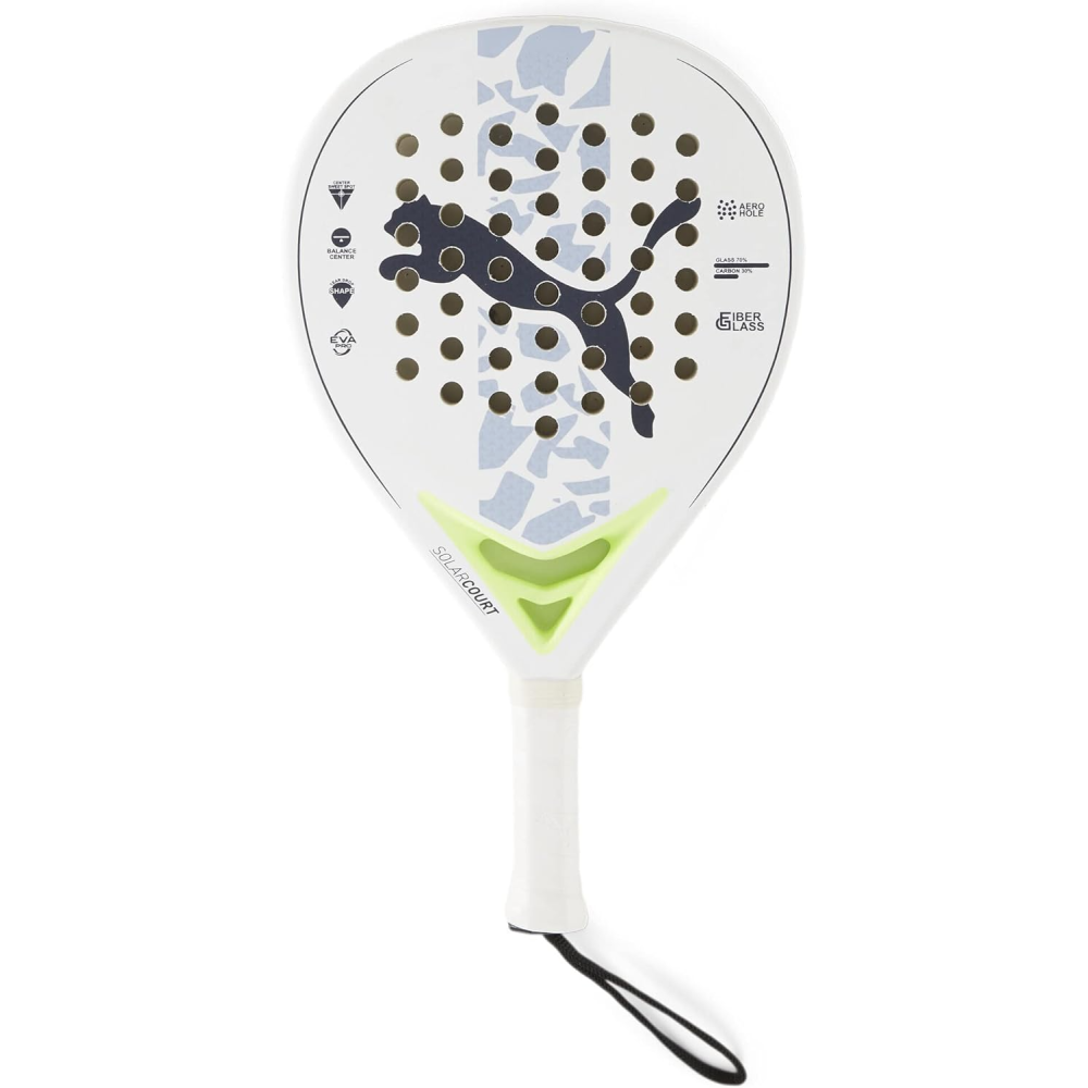 Ракетка для падел тенісу Puma Solar Court padel white 049016-01 Ракетка для падел тенісу Puma Solar Court padel white 049016-01
