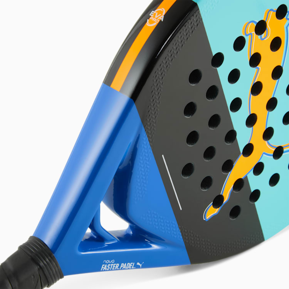 Ракетка для падел тенниса PUMA NOVA PADEL COURT safe lake blue 049050-01 Ракетка для падел тенниса PUMA NOVA PADEL COURT safe lake blue 049050-01