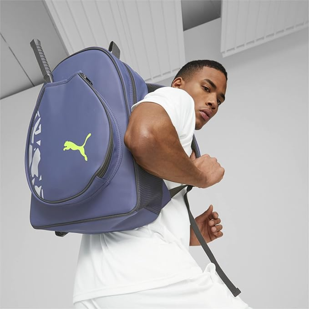 Рюкзак Puma Solarblink padel backpack blue/yellow 079347-02 Рюкзак Puma Solarblink padel backpack blue/yellow 079347-02