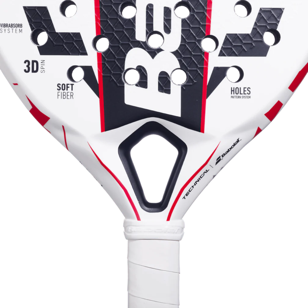Ракетка для падел тенісу Babolat Tech Vertuo Juan Lebron 25 150168-100 Ракетка для падел тенісу Babolat Tech Vertuo Juan Lebron 25 150168-100