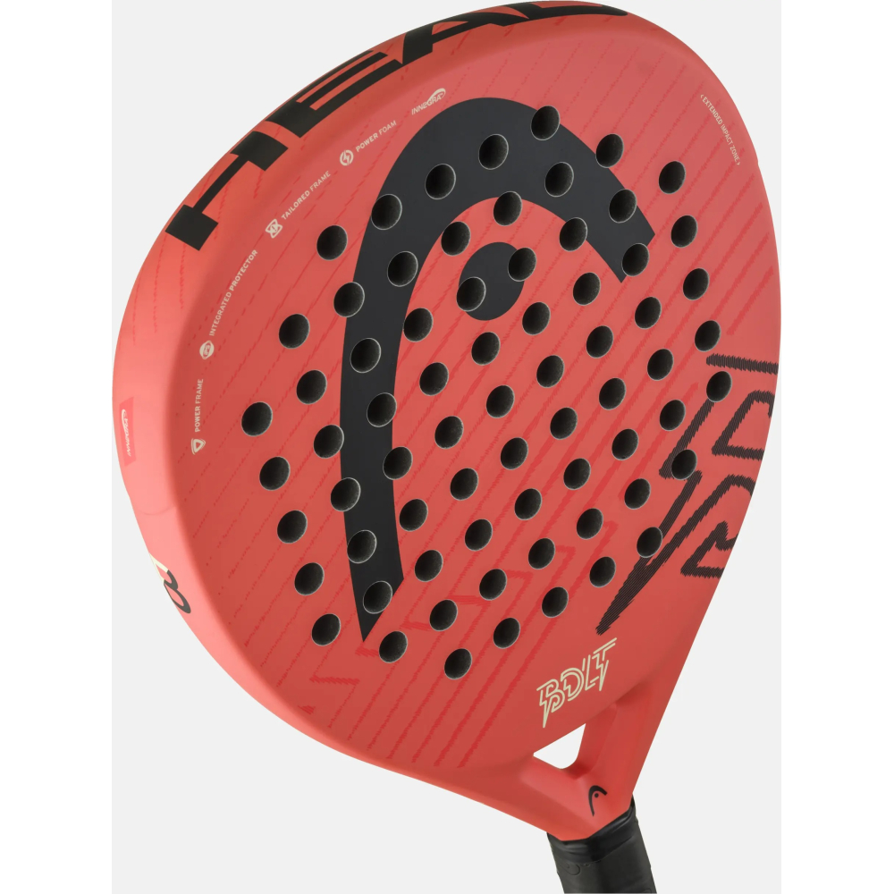 Ракетка для падел тенниса Head Bolt 2026 Red/Black 226206 Ракетка для падел тенниса Head Bolt 2026 Red/Black 226206