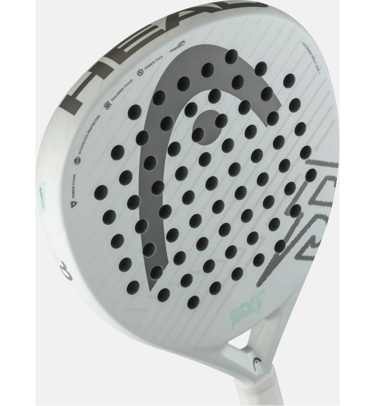Ракетка для падел тенісу Head Bolt 2025 White/Grey