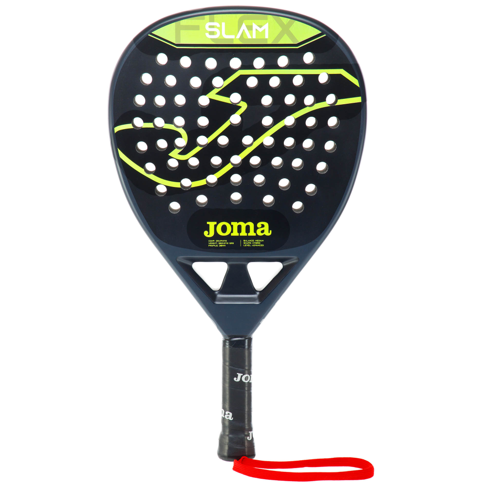 Ракетка для падел тенниса Joma Slam dark grey with cover 401186.154 Ракетка для падел тенниса Joma Slam dark grey with cover 401186.154